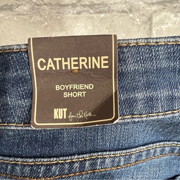 The Catherine Boyfriend Shorts by Kut From The Kloth Women's Size 2 Jean Shorts - Picture 11 of 11